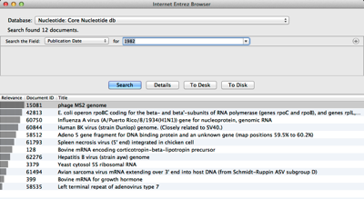 Internet Entrez Browser